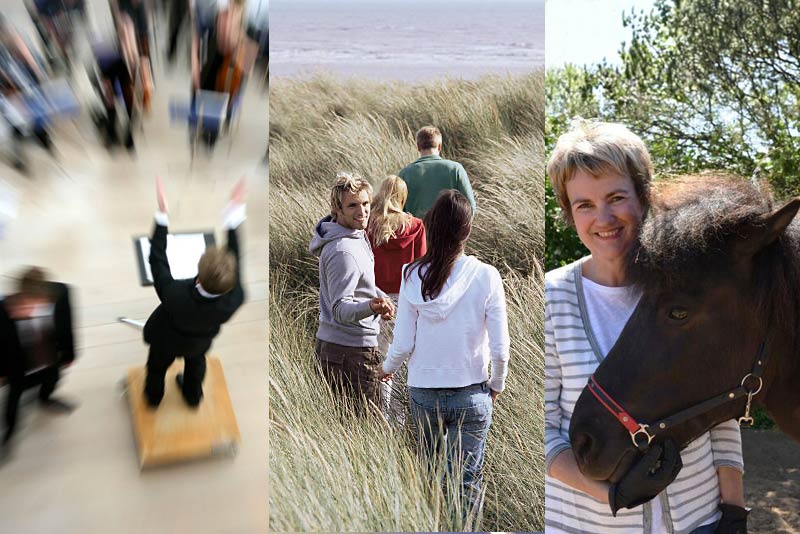 Die drei Leadership Experiences Formate